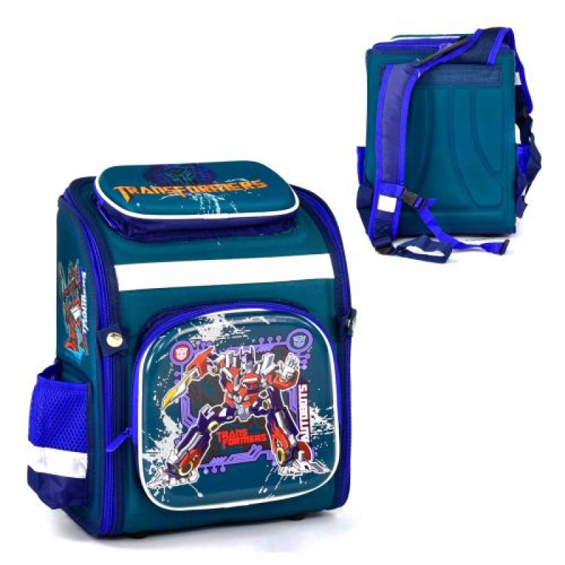 Рюкзак школьный каркасный N 00183 (30) 1 отделение, 4 кармана, спинка ортопедическая [Пакет] N00183