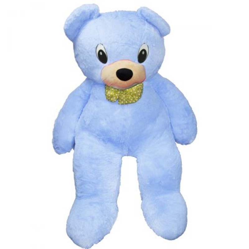 [980051] Большой плюшевый медведь Boxi Арни 175 см голубой