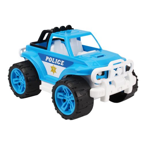 Позашляховик "Поліція ТехноК", блакитний Пластик Біло-синій (202481)