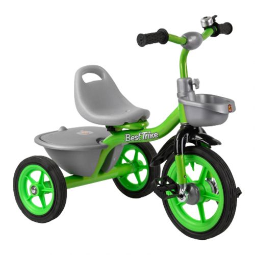 Велосипед 3-х колісний (транспортувальна упаковка) Комбінований Зелений (202632)