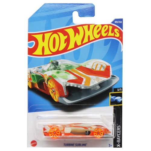 Машинка "Hot wheels: TURBINE SUBLIME" (оригінал) Комбінований Помаранчевий (205667)