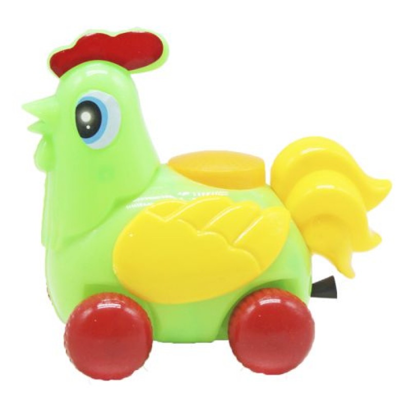 Заводна іграшка "Півник" (зелений ) Пластик Зелений (207470)