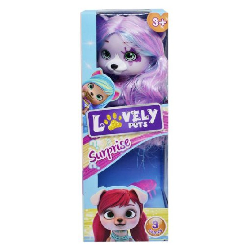 Ігровий набір "Lovely Pets Surprise", бузкова Пластик Бузковий (209885)