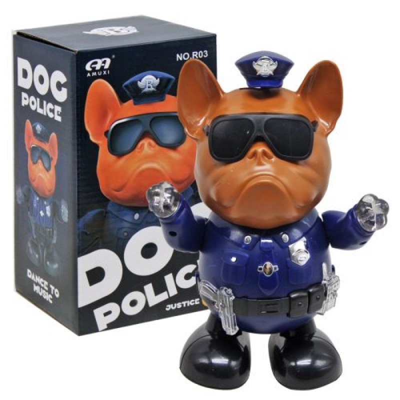 Музична іграшка "Поліцейський пес " Пластик Різнобарв'я (215675)