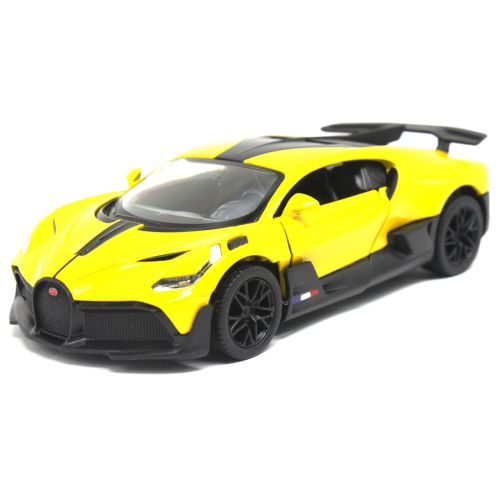 Машинка металева "Bugatti Divo 5", жовтий Комбінований Жовтий (219776)