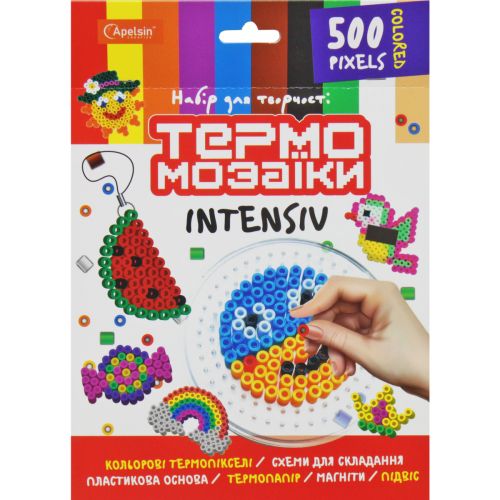 Термомозаїка "Інтенсив" (500 термопікселів) Комбінований Різнобарв'я (220925)