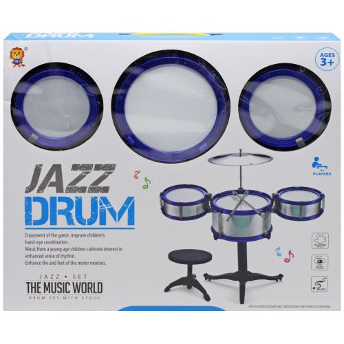 Барабанна установка "Jazz Drum Set", мікс видів Комбінований Різнобарв'я (221143)