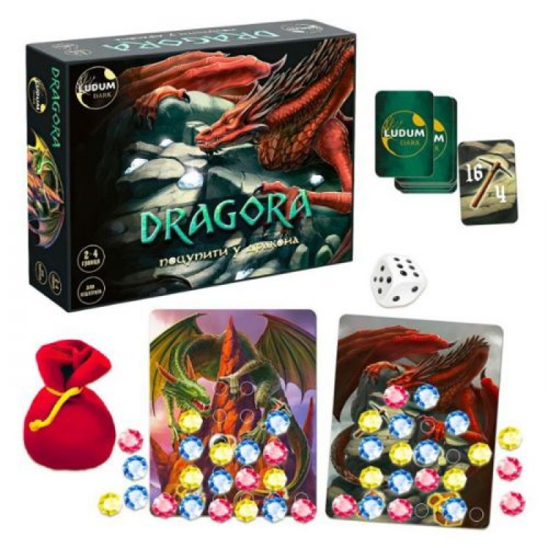 Настільна гра "Dragora: Вкрасти у дракона" (укр) Комбінований Різнобарв'я (224171)