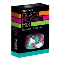 Creativity kit "Mosaic mix: white, turquoise, glitter purple" MA5004 (227496)