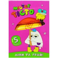 Набір для творчості "Містер тісто" 5 кольорів, Мікс видів Комбінований Різнобарв'я (235159)