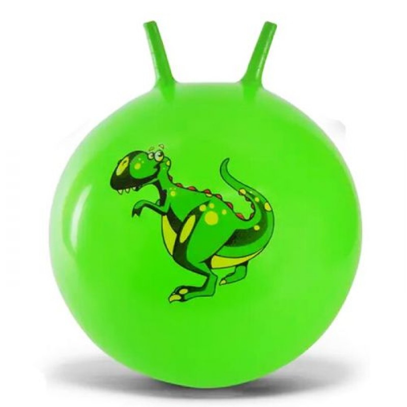Мʼяч для фітнесу "Дінозаври" (зелений) ПВХ Зелений (235346)
