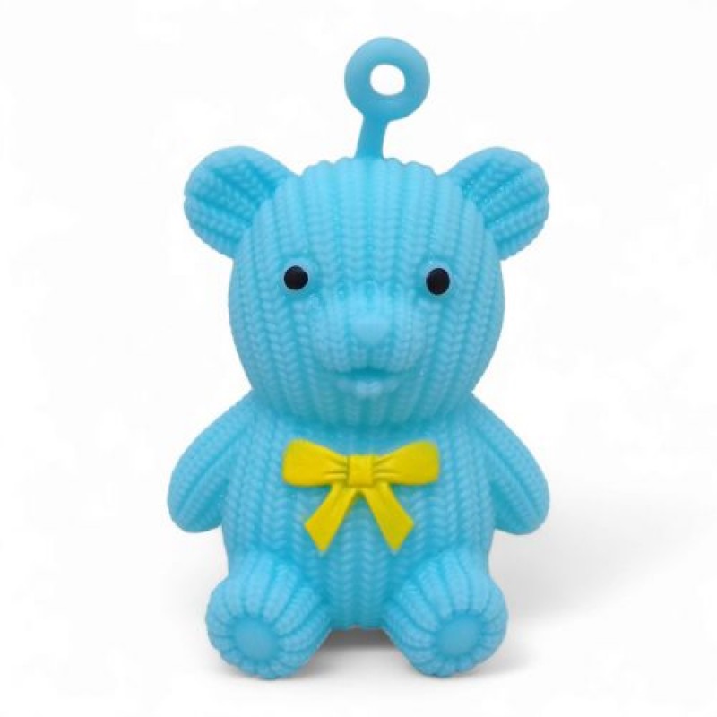 Іграшка-антистрес “Ведмедик”, піна (блакитний) Комбінований Блакитний (238393)