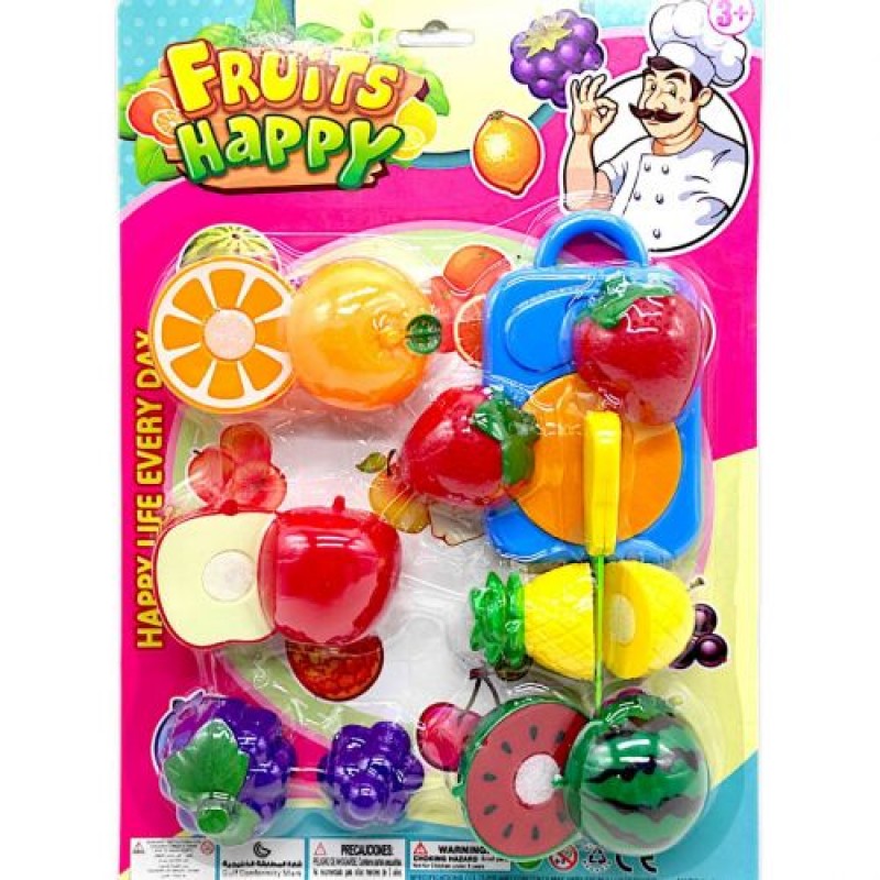 Ігровий набір для різки фруктів "Fruit Happy" Пластик Різнобарв'я (239539)