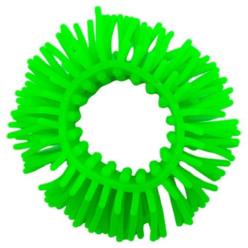 Браслет-антистрес "Їжачок", зелений Гума Зелений (239635)