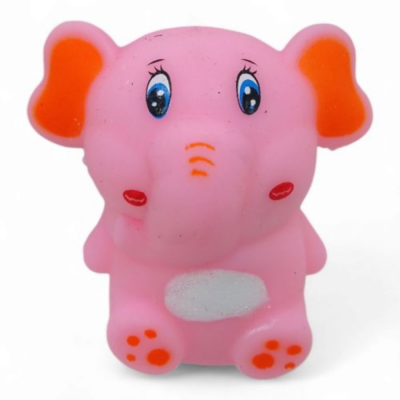 Іграшка-антистрес “Слоненя”, піна, рожевий Комбінований Різнобарв'я (240778)