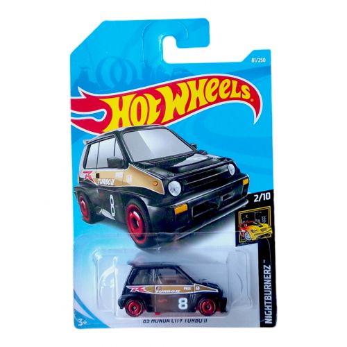 Машинка металева Hot wheels Honda city turbo ll (242757)