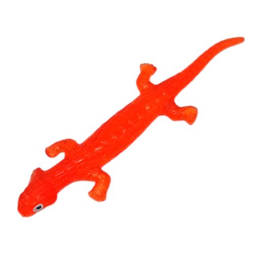 Ящірка-липучка (лизун), 19 см, червоний Комбінований Червоний (243398)