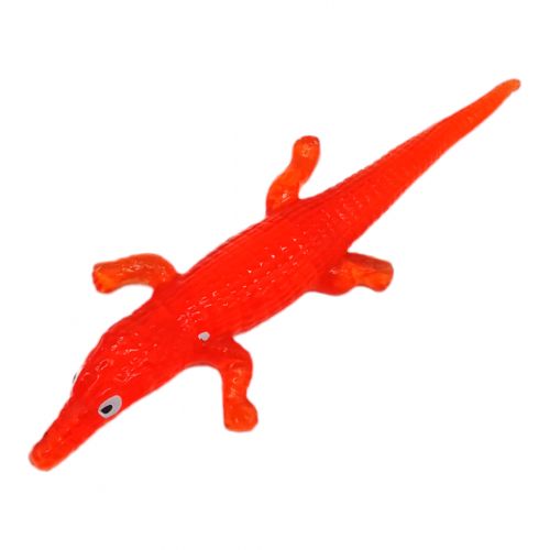 Крокодил-липучка (лизун), 20 см, червоний Комбінований Червоний (243408)