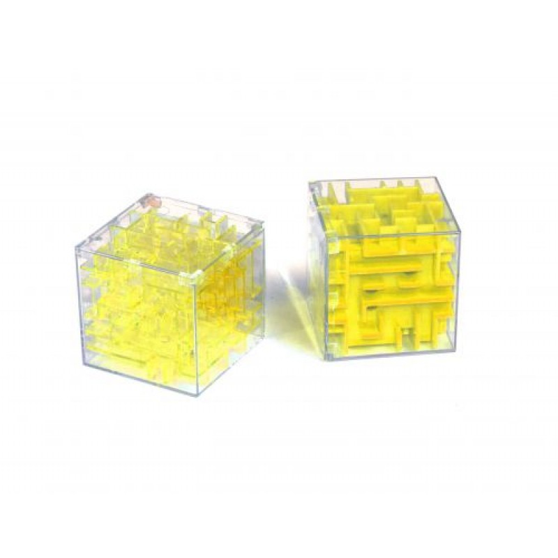 3D головоломка "Лабиринт" (желтая)
