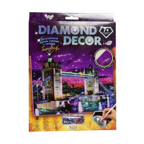 Набір для творчості "Diamond Decor: Тауерський міст" Комбінований Різнобарв'я (56102)