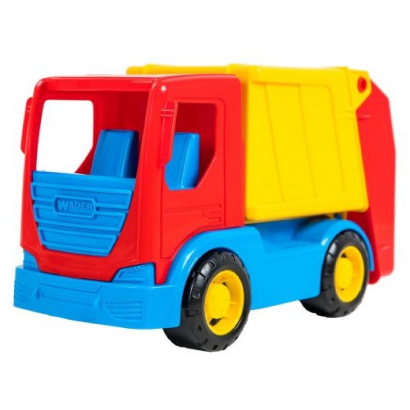 Машинка (вантажівка) Tech Truck сміттєвоз Пластик Різнобарв'я (134341)
