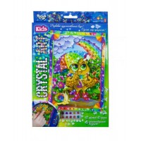 Набор креативного творчества "CRYSTAL ART KIDS: Сова" CArt-01-10