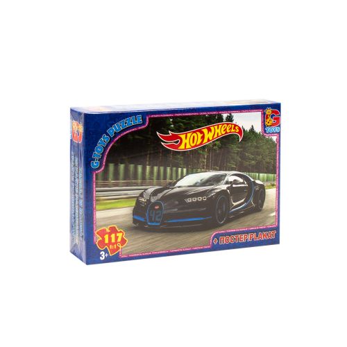 Пазлы "Hot Wheels", 117 элементов FW711