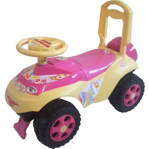 Машинка-каталка "Автошка" Пластик Піщано-рожевий (108457)