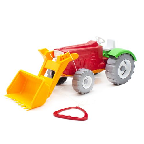 Трактор "Шустрик" (червоний) Пластик Червоний (108855)