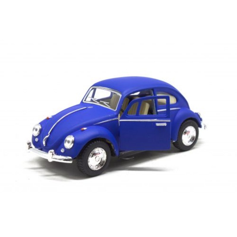 Машинка KINSMART "Volkswagen Beetle", матовая (синяя)