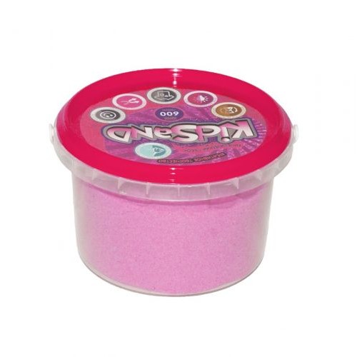 Кинетический песок "KidSand", розовый, 600 г KS-01-05