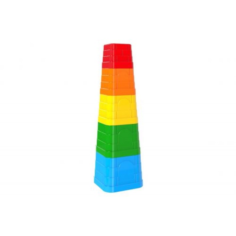 Пірамідка "ТехноК", 5 дет Пластик Різнобарвний (132178)