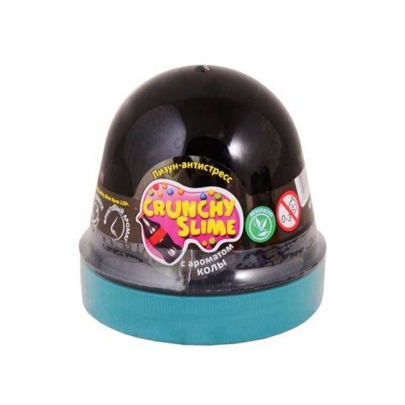 Лизун-антистресс "Crunchy Slime: Кола" 120 г