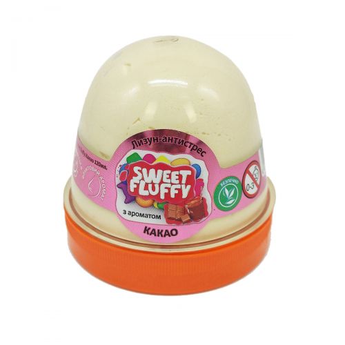 Лизун-антистресс "Sweet fluffy: Какао" 120 мл 80108