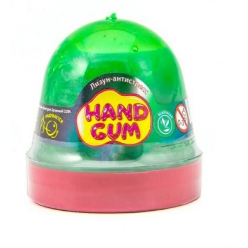 Лизун-антистресс "Hand gum" 120 г зеленый 80100