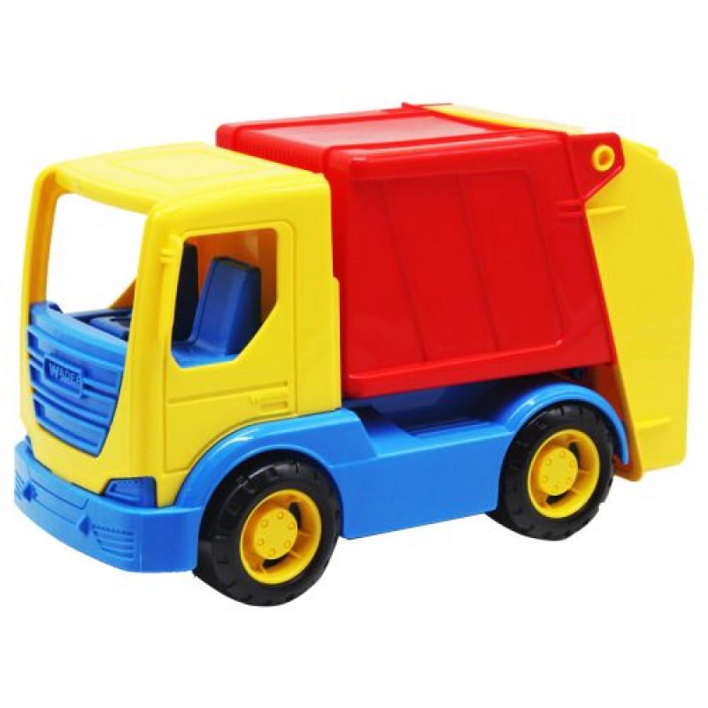 Машинка (вантажівка) Tech Truck сміттєвоз Пластик Різнобарв'я (134341)