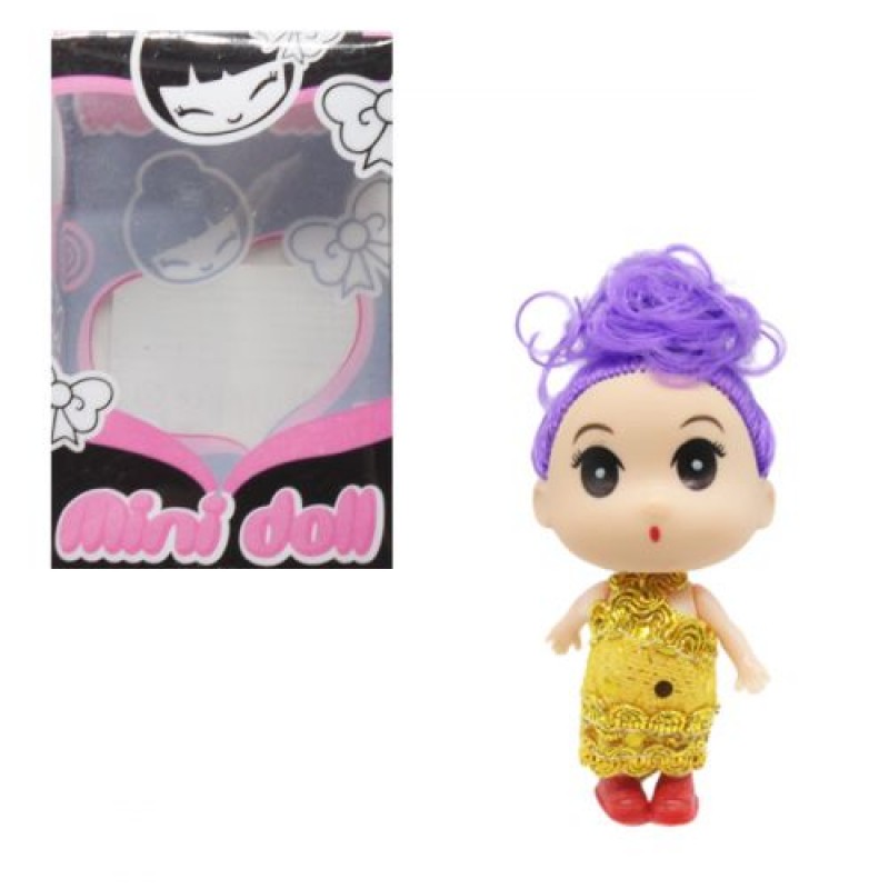 Кукла "Mini doll", фиолетовый 1122