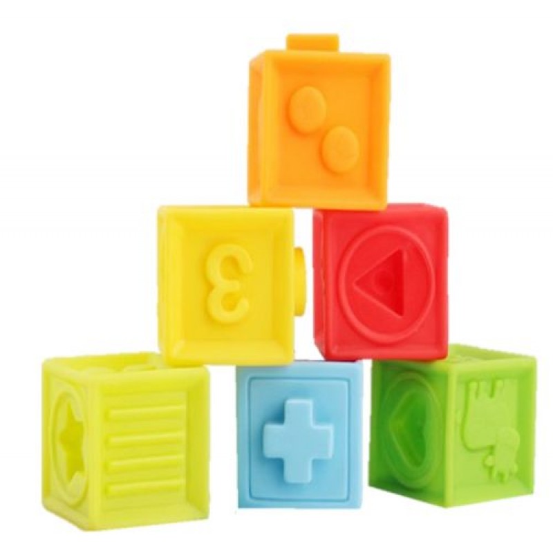 Кубики "Умняшки", 6 штук