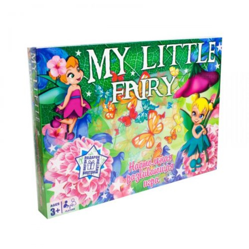Уцінка. Настільна гра "My Little Fairy" - ззаду порвана коробка Комбінований Різнобарв'я (155954)