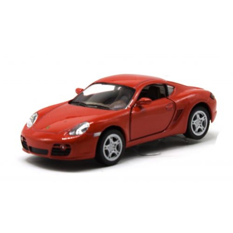 Машинка KINSMART "Porsche Cayman S" (красная)