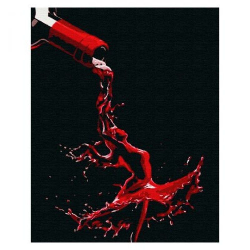 Картина по номерам "Пьянящее вино"