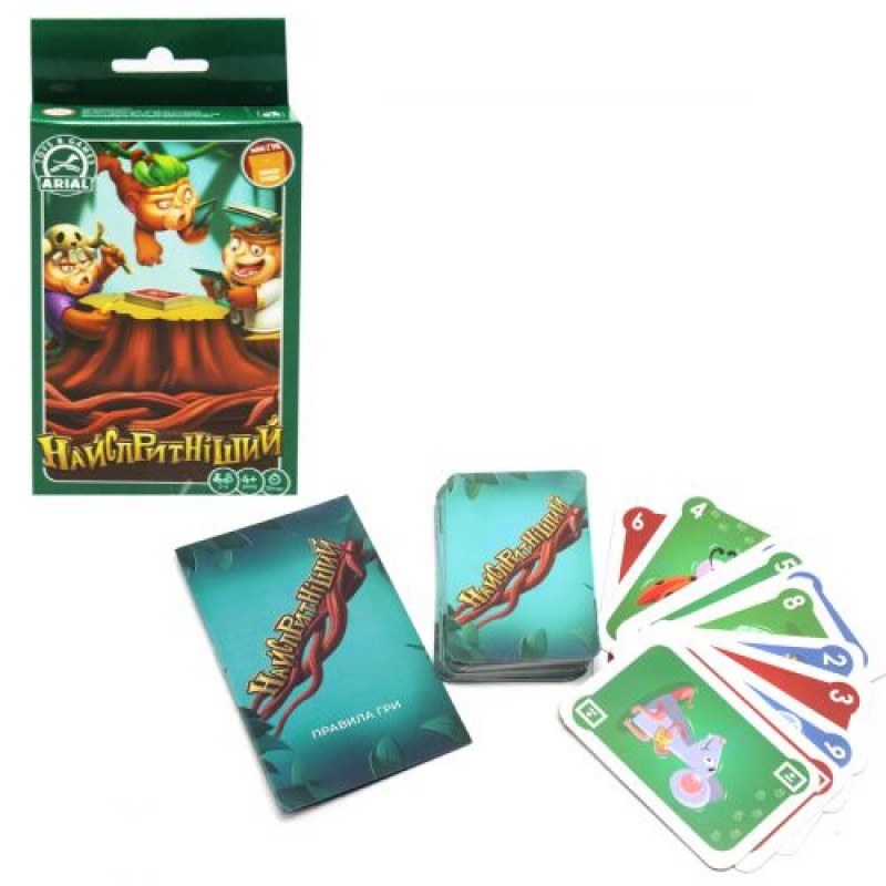 Карткова міні гра "Найспритніший" Комбінований Різнобарв'я (174245)