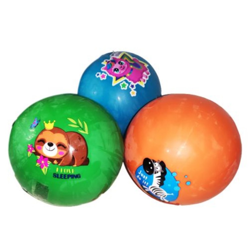 М'яч гумовий "Jumpopo" Гума Різнобарв'я (196809)