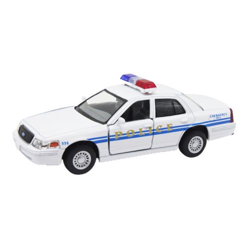 Машинка "Ford Crown Victoria Police Interceplor" Комбінований Білий (199477)