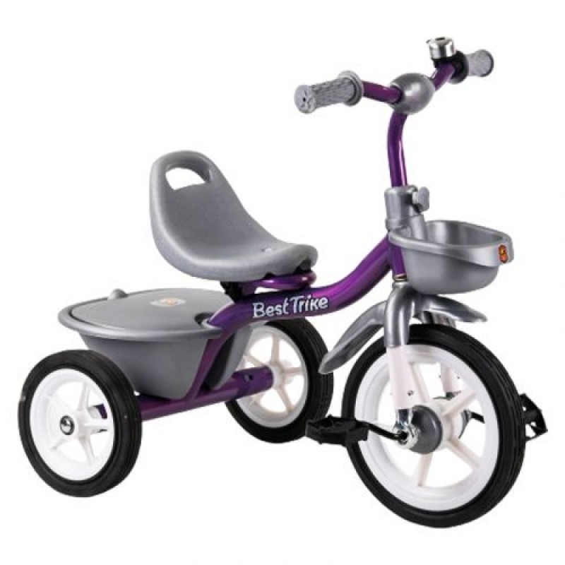 Велосипед 3-х колісний (транспортувальна упаковка) Комбінований Фіолетовий (202633)