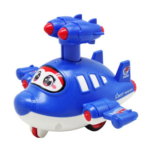 Іграшка заводна "Літачок", синій Пластик Синій (206970)