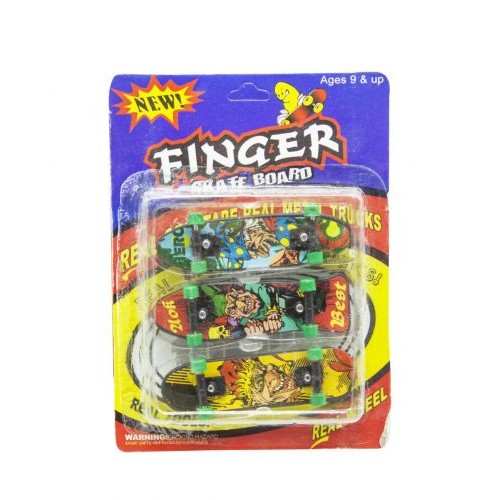 Уцінка. Набір фінгербордів "Finger" (3 шт) - невистачає деталей, пошкоджена упаковка (209226)