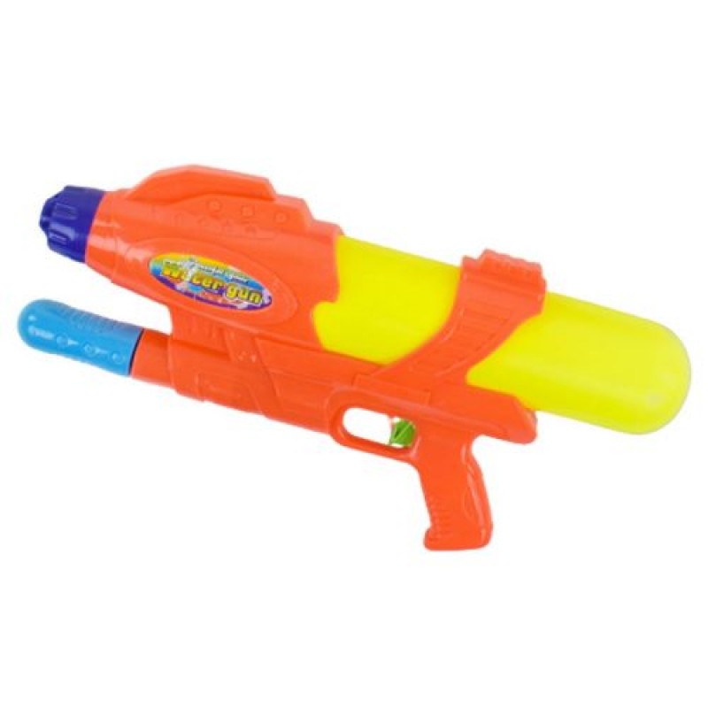 Уцінка. Водний пістолет Water Gun, 44 см, помаранчевий - треснута ручка (213283)