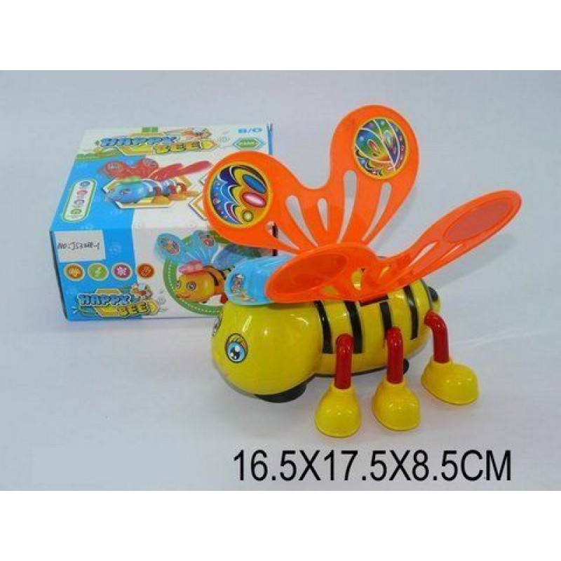 Уцінка. Муз. іграшка "Щаслива бджілка", батар., світло, звук, в кор. 16х17х8 / 96-2 / - Не товарний вигляд (217454)
