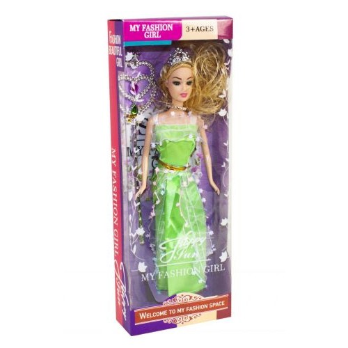 Уцінка. Лялька "My fashion girl" (в зеленому) - Пошкоджена упаковка (220132)